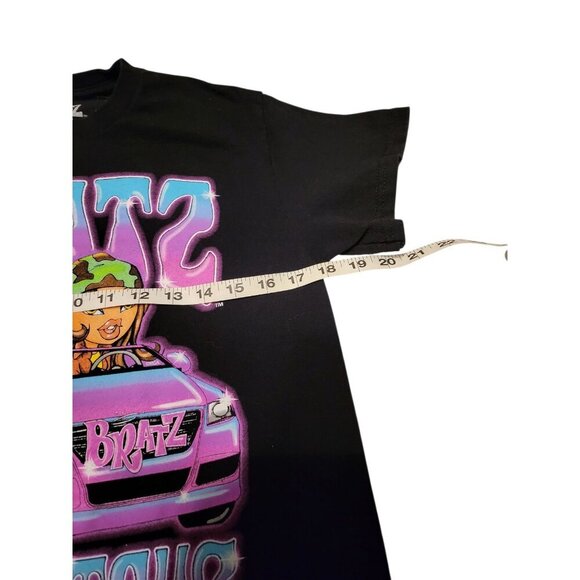 Bratz World Tour 2001 T Shirt Black Dolls Womens/Teens Size Small - Picture 5 of 8
